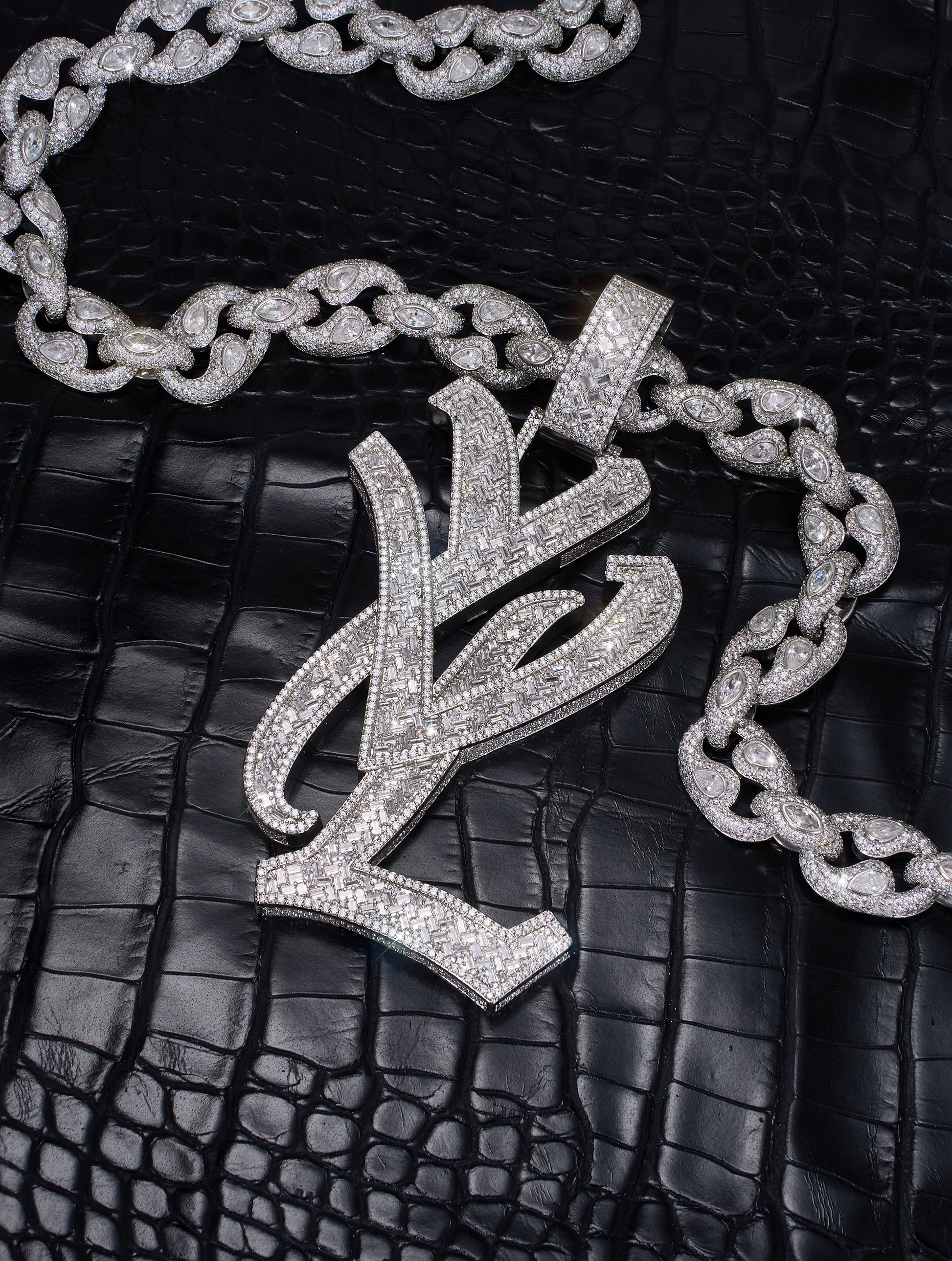 Playboicarti YVL letter pendants