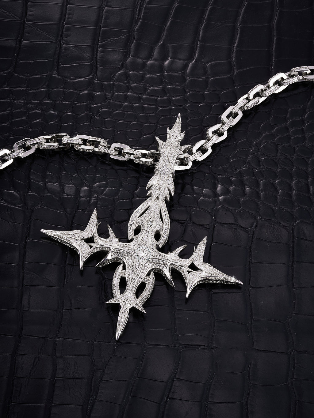 destroylonely prince of Darkness cross pendant