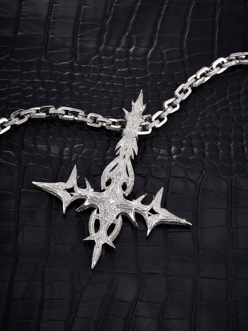 destroylonely prince of Darkness cross pendant