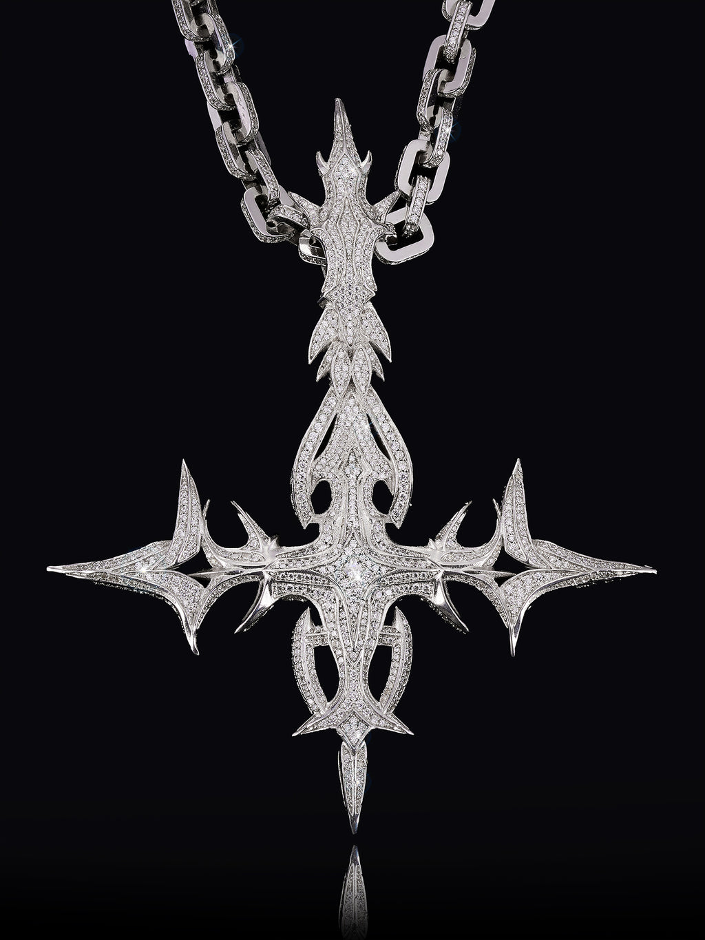 destroylonely prince of Darkness cross pendant