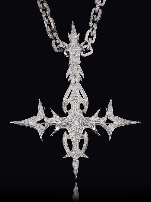 destroylonely prince of Darkness cross pendant